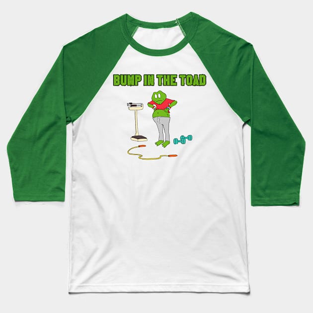 Bump In The Toad Baseball T-Shirt by King Stone Designs